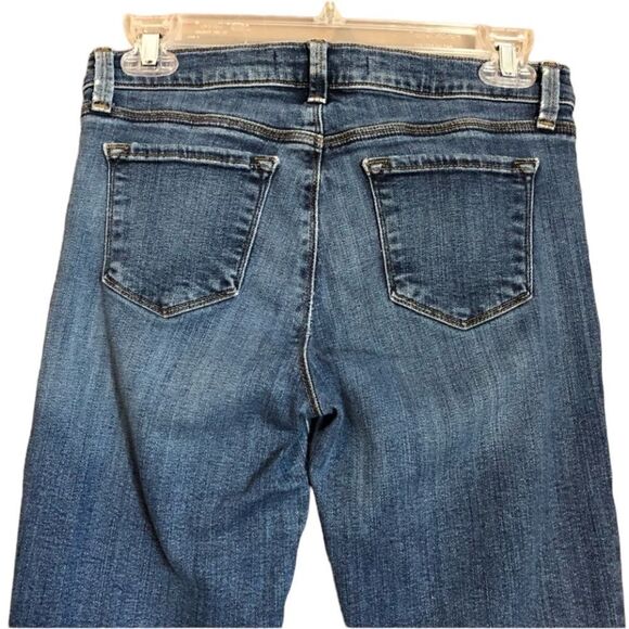 J Brand Blue Fringe Hem Jeans - Picture 13 of 14